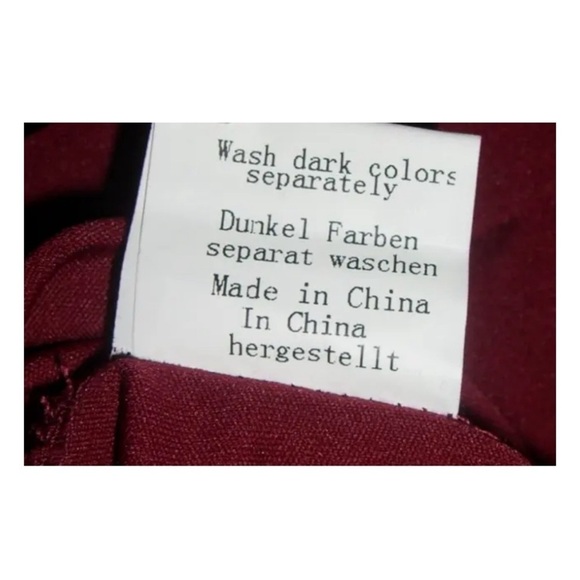 Grace Karin Dress Burgundy Wrap Front Party Cocktail Career Business NWT Sz XL - Picture 8 of 10